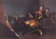 Francisco Goya Don Manuel Godoy as Commander in the War of the Oranges Spain oil painting artist